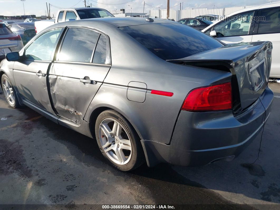 2005 Acura Tl   Gray vin: 19UUA66255A057386