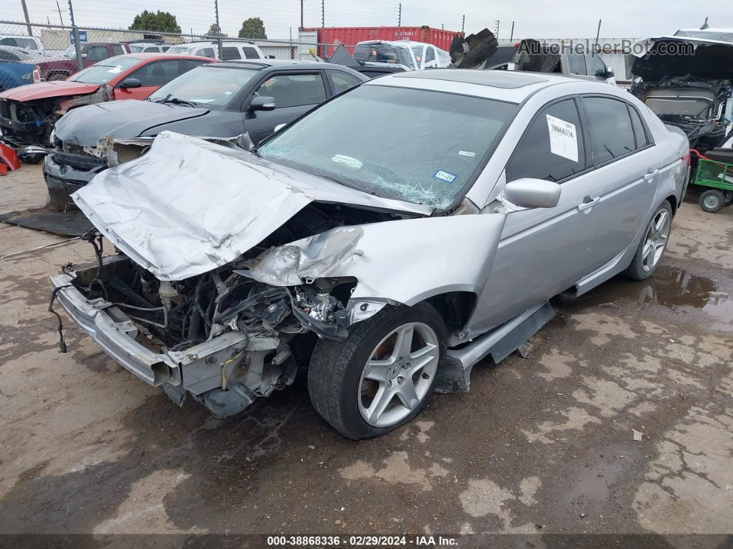 2005 Acura Tl   Silver vin: 19UUA66255A074639