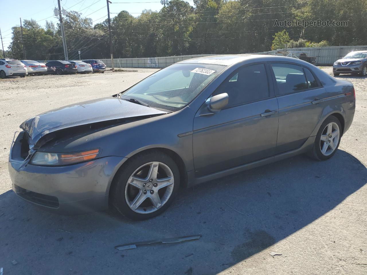 2005 Acura Tl  Charcoal vin: 19UUA66255A077329