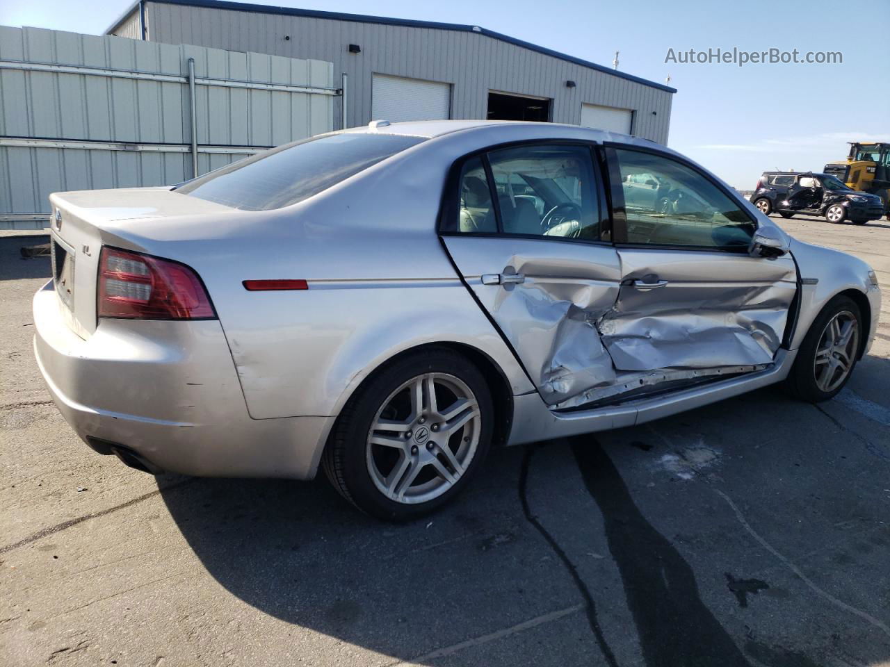 2008 Acura Tl  Silver vin: 19UUA66258A007849