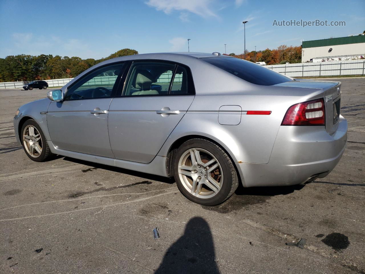 2008 Acura Tl  Silver vin: 19UUA66258A007849