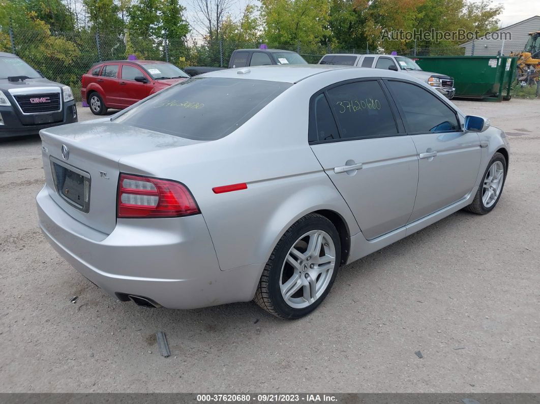 2008 Acura Tl 3.2 Silver vin: 19UUA66258A008368