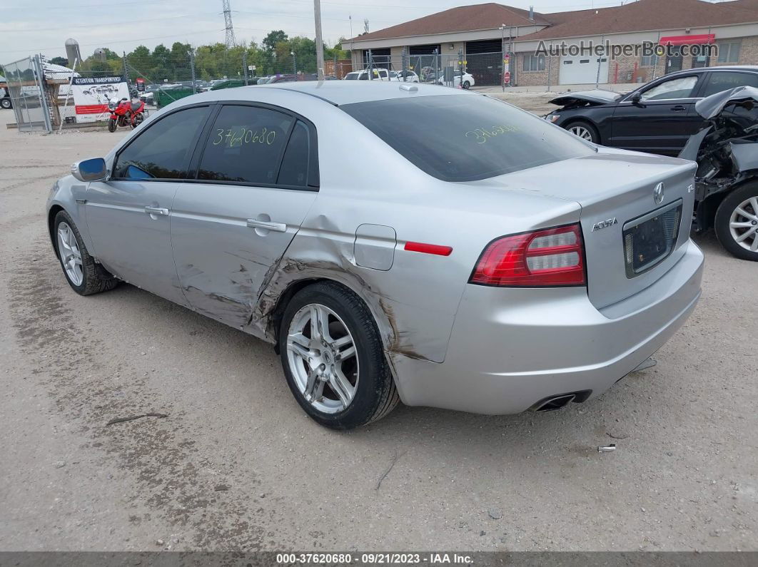 2008 Acura Tl 3.2 Silver vin: 19UUA66258A008368