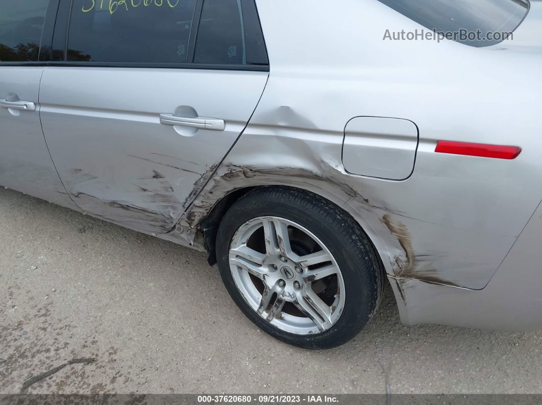 2008 Acura Tl 3.2 Silver vin: 19UUA66258A008368