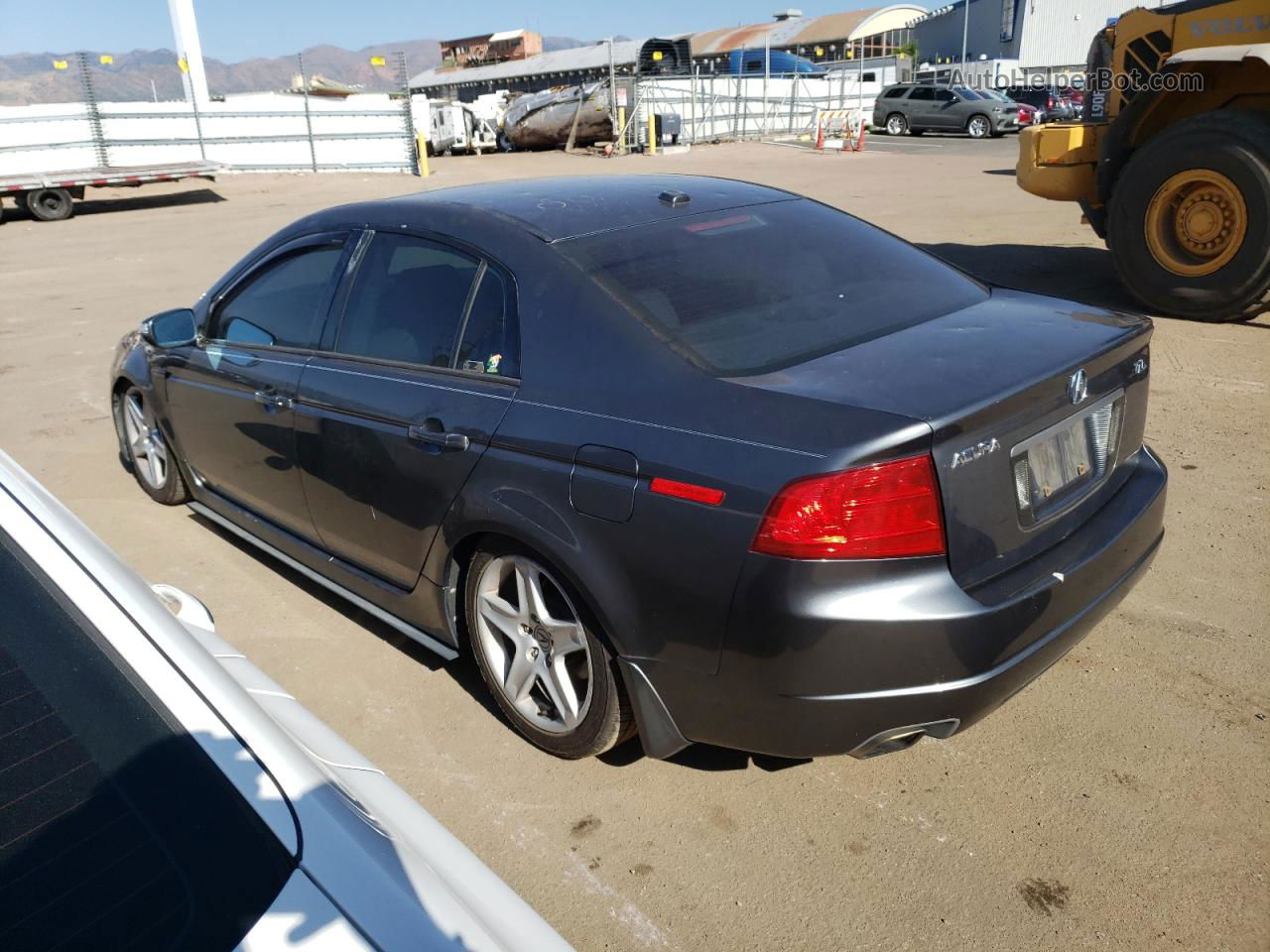 2008 Acura Tl  Gray vin: 19UUA66258A009813