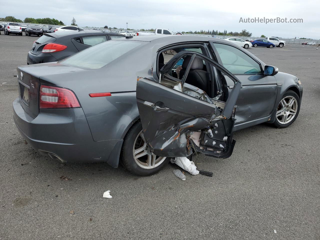 2008 Acura Tl  Угольный vin: 19UUA66258A016311