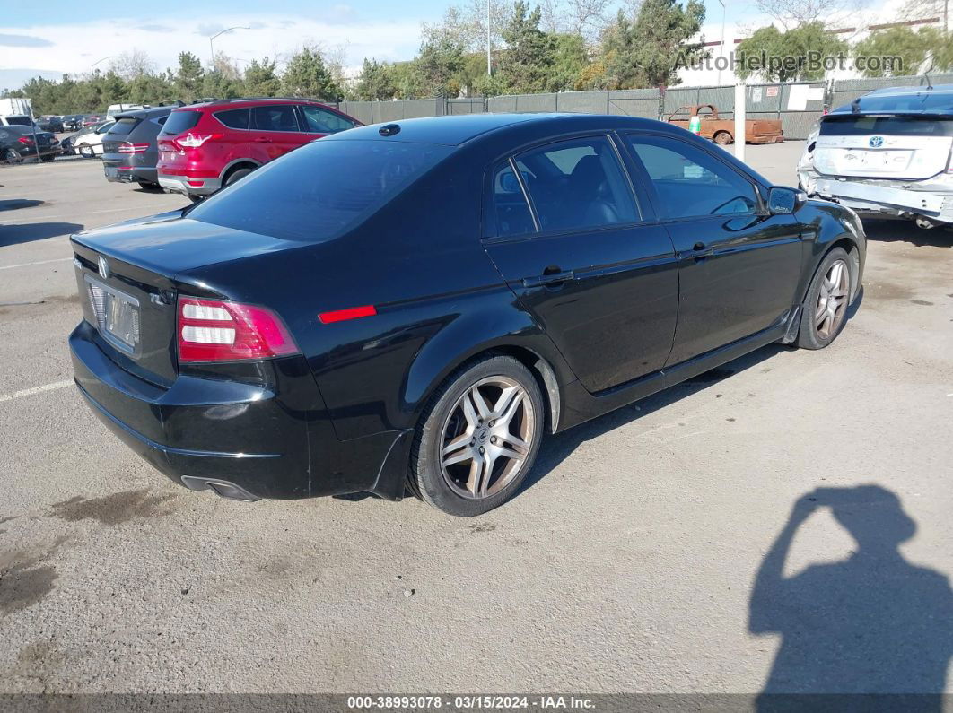 2008 Acura Tl 3.2 Black vin: 19UUA66258A022853