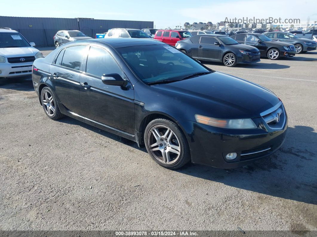 2008 Acura Tl 3.2 Black vin: 19UUA66258A022853