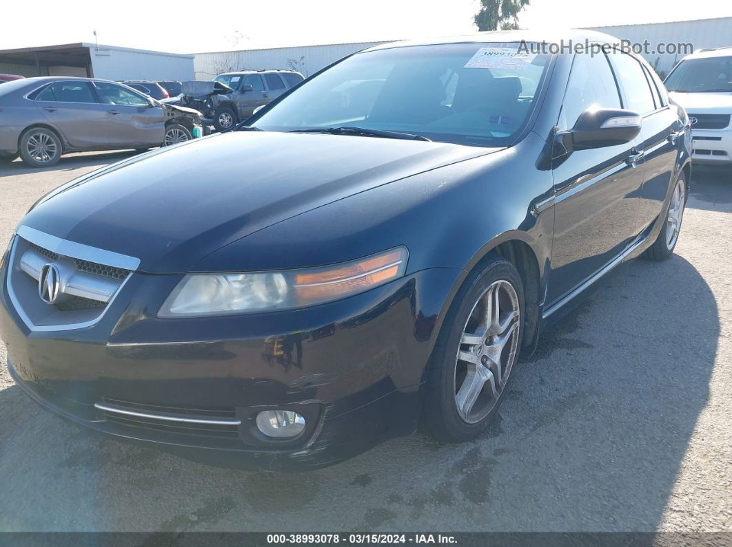 2008 Acura Tl 3.2 Black vin: 19UUA66258A022853