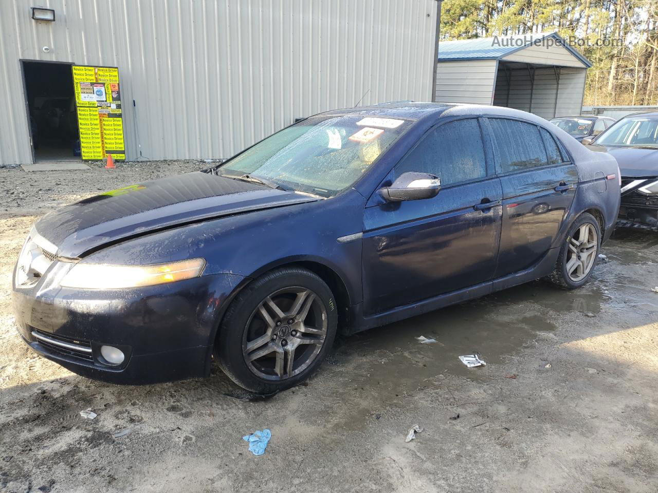 2008 Acura Tl  Blue vin: 19UUA66258A028751