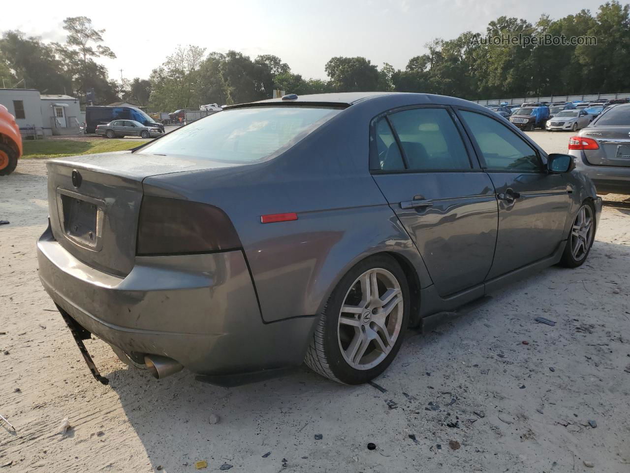 2008 Acura Tl  Gray vin: 19UUA66258A029561