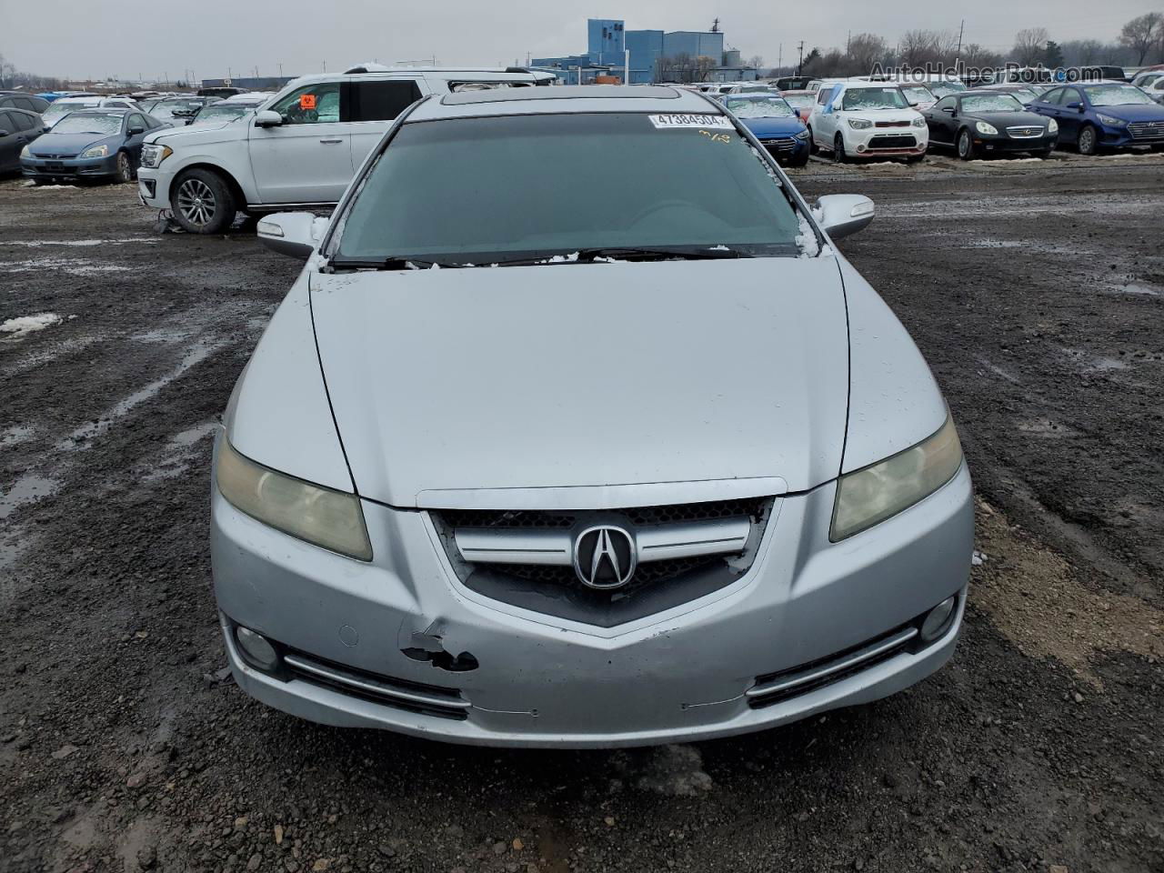 2008 Acura Tl  Silver vin: 19UUA66258A034369