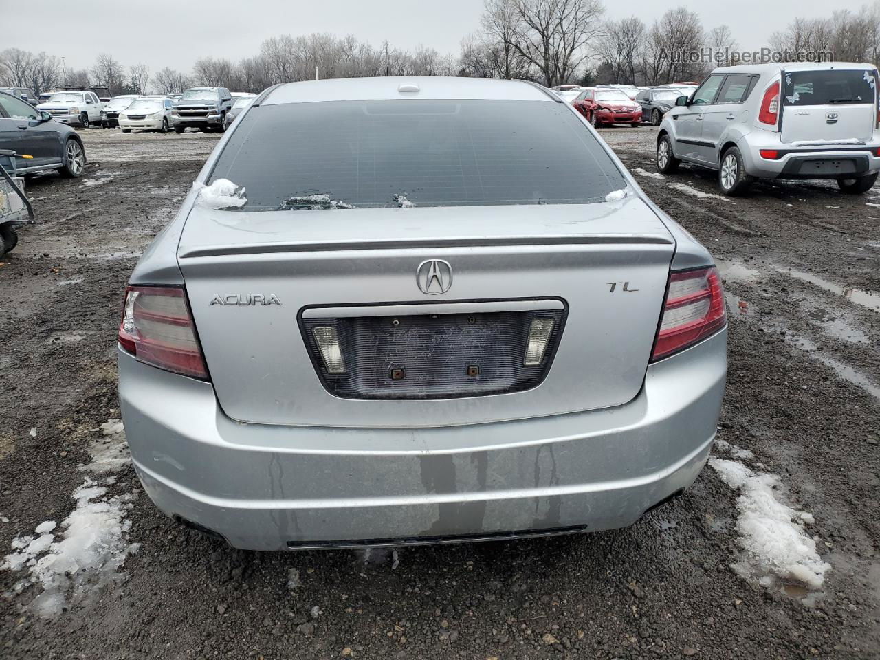 2008 Acura Tl  Серебряный vin: 19UUA66258A034369