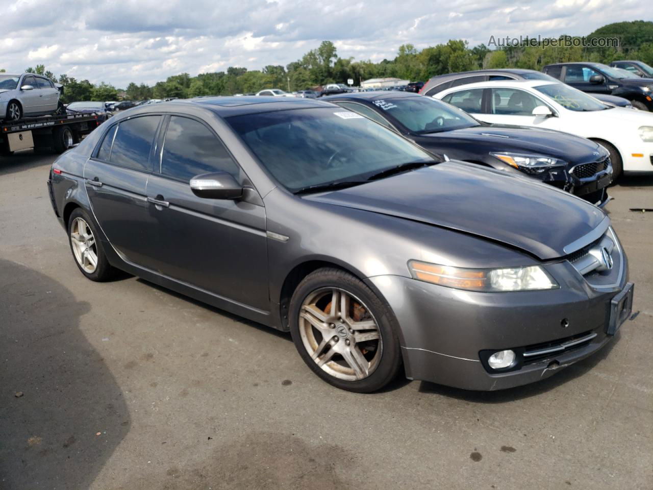 2008 Acura Tl  Brown vin: 19UUA66258A045873