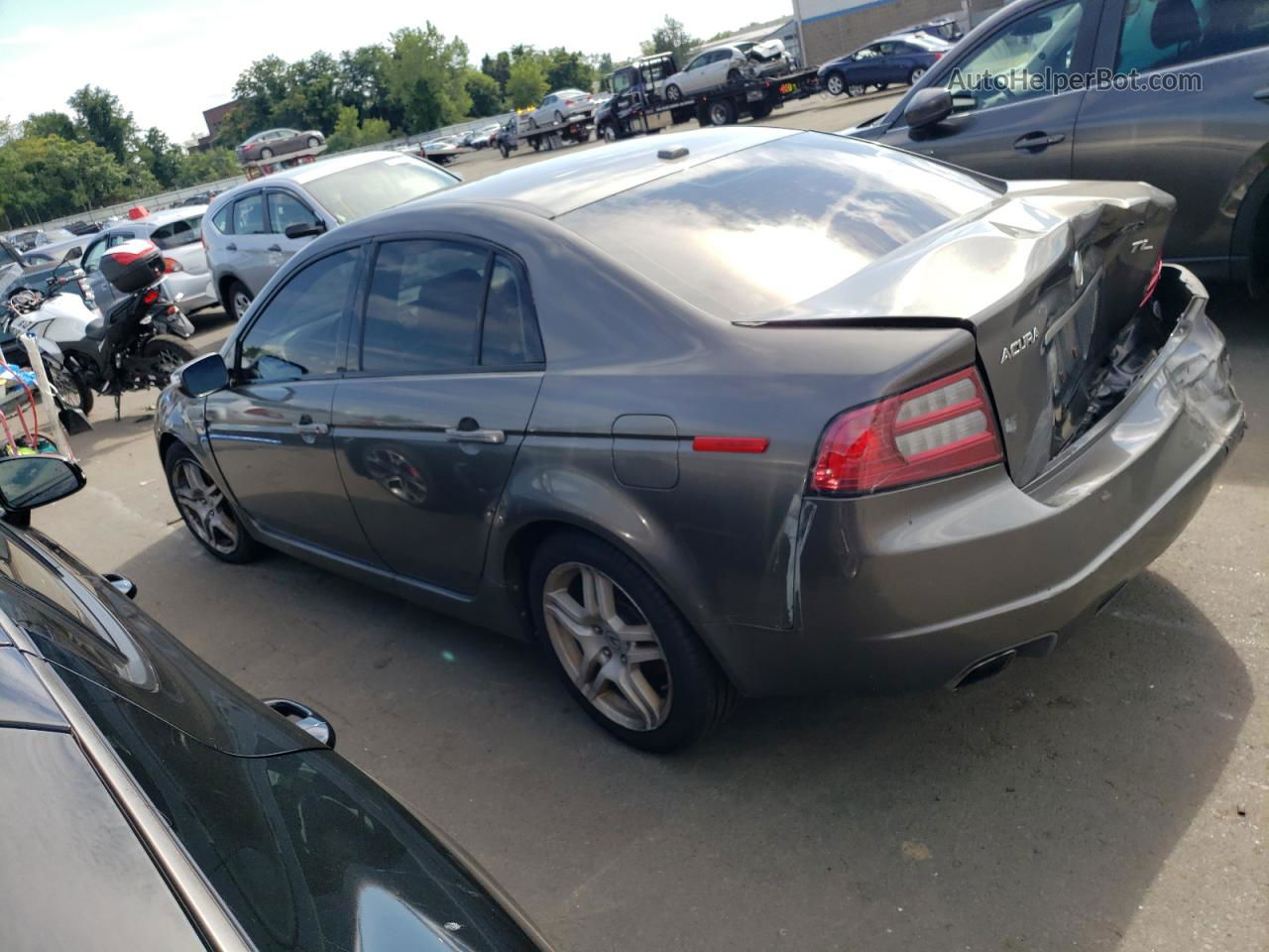 2008 Acura Tl  Brown vin: 19UUA66258A045873