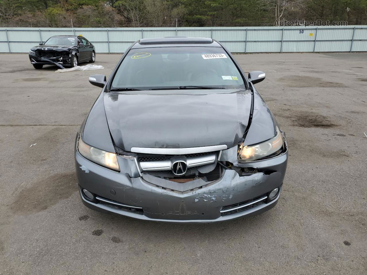 2008 Acura Tl  Серый vin: 19UUA66258A046814