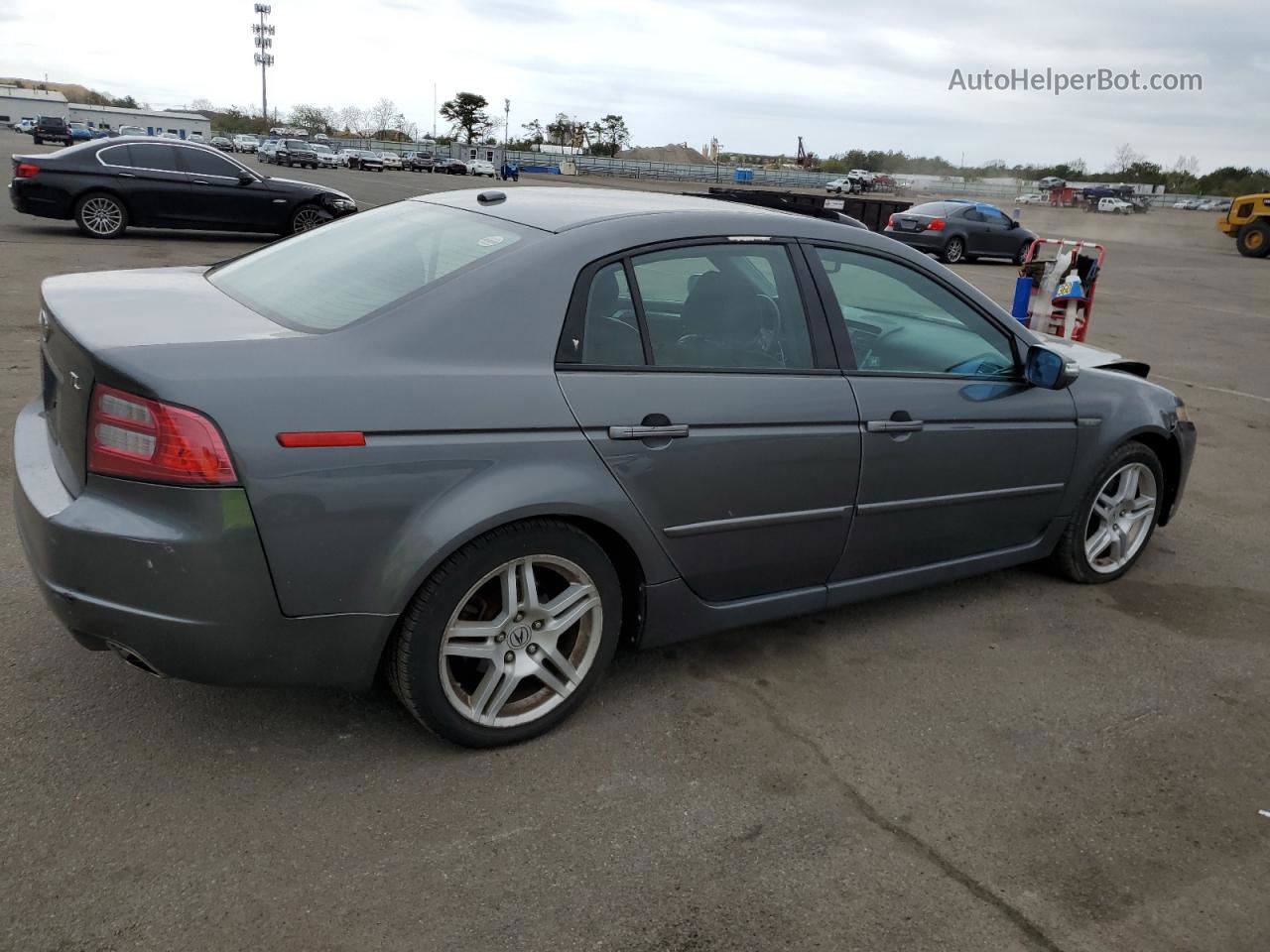 2008 Acura Tl  Gray vin: 19UUA66258A046814