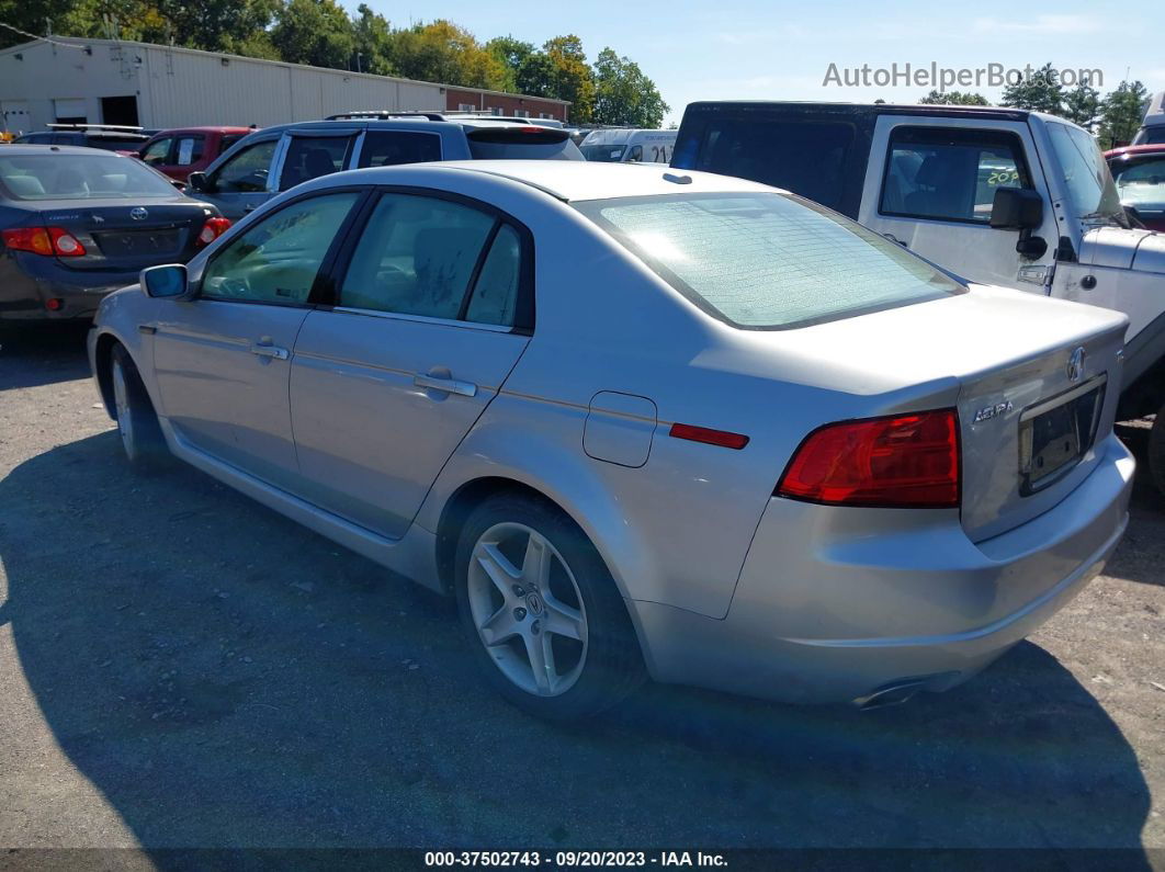 2005 Acura Tl Silver vin: 19UUA66265A006415