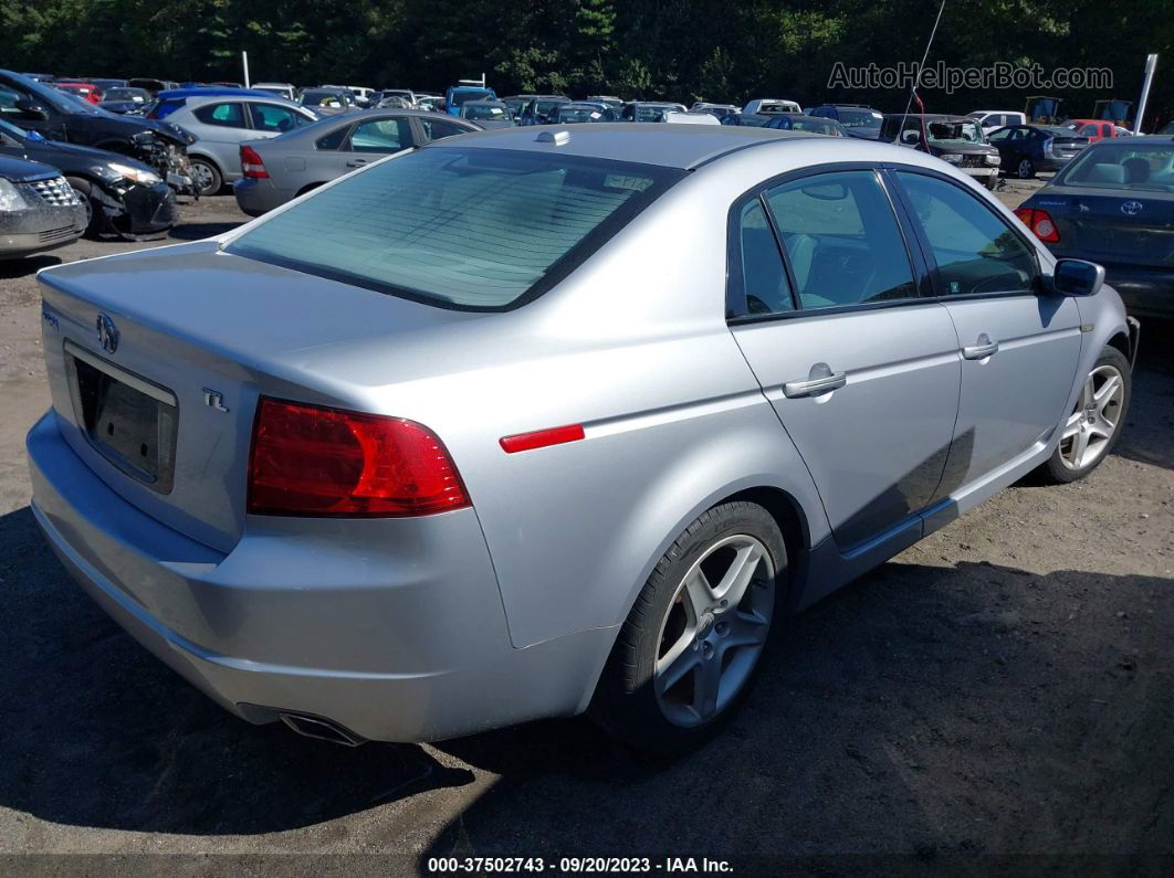 2005 Acura Tl Silver vin: 19UUA66265A006415