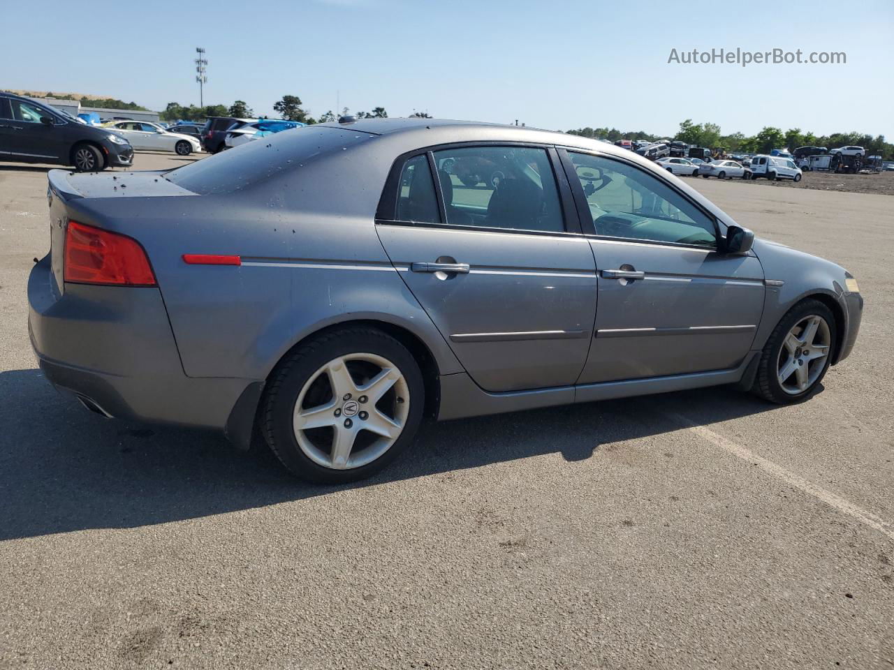 2005 Acura Tl  Gray vin: 19UUA66265A010819