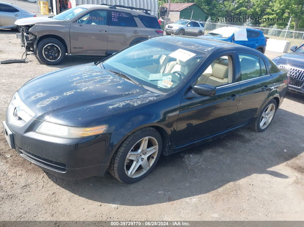 2005 Acura Tl   Black vin: 19UUA66265A015227