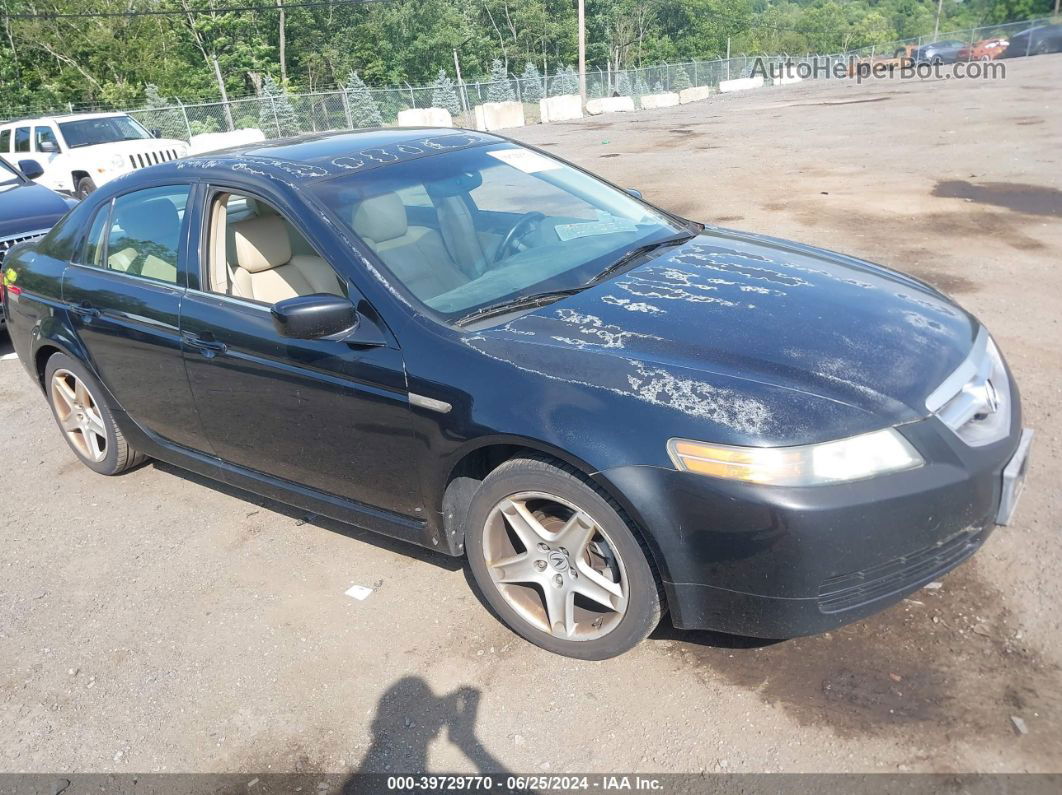 2005 Acura Tl   Black vin: 19UUA66265A015227