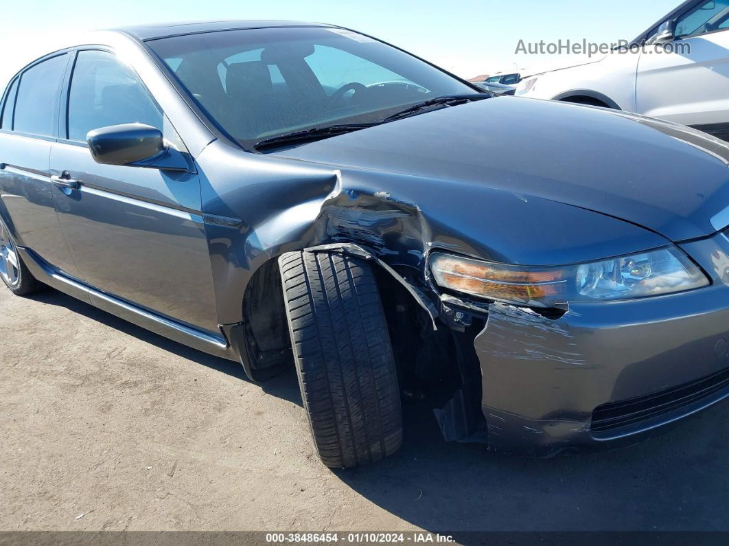 2005 Acura Tl   Gray vin: 19UUA66265A015499