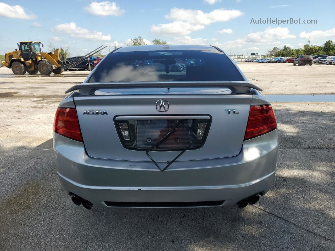 2005 Acura Tl  Silver vin: 19UUA66265A019620