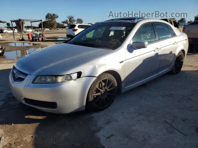 2005 Acura Tl  Silver vin: 19UUA66265A023876