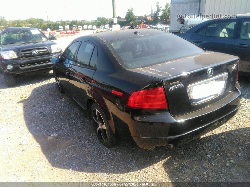 2005 Acura Tl   Black vin: 19UUA66265A031315