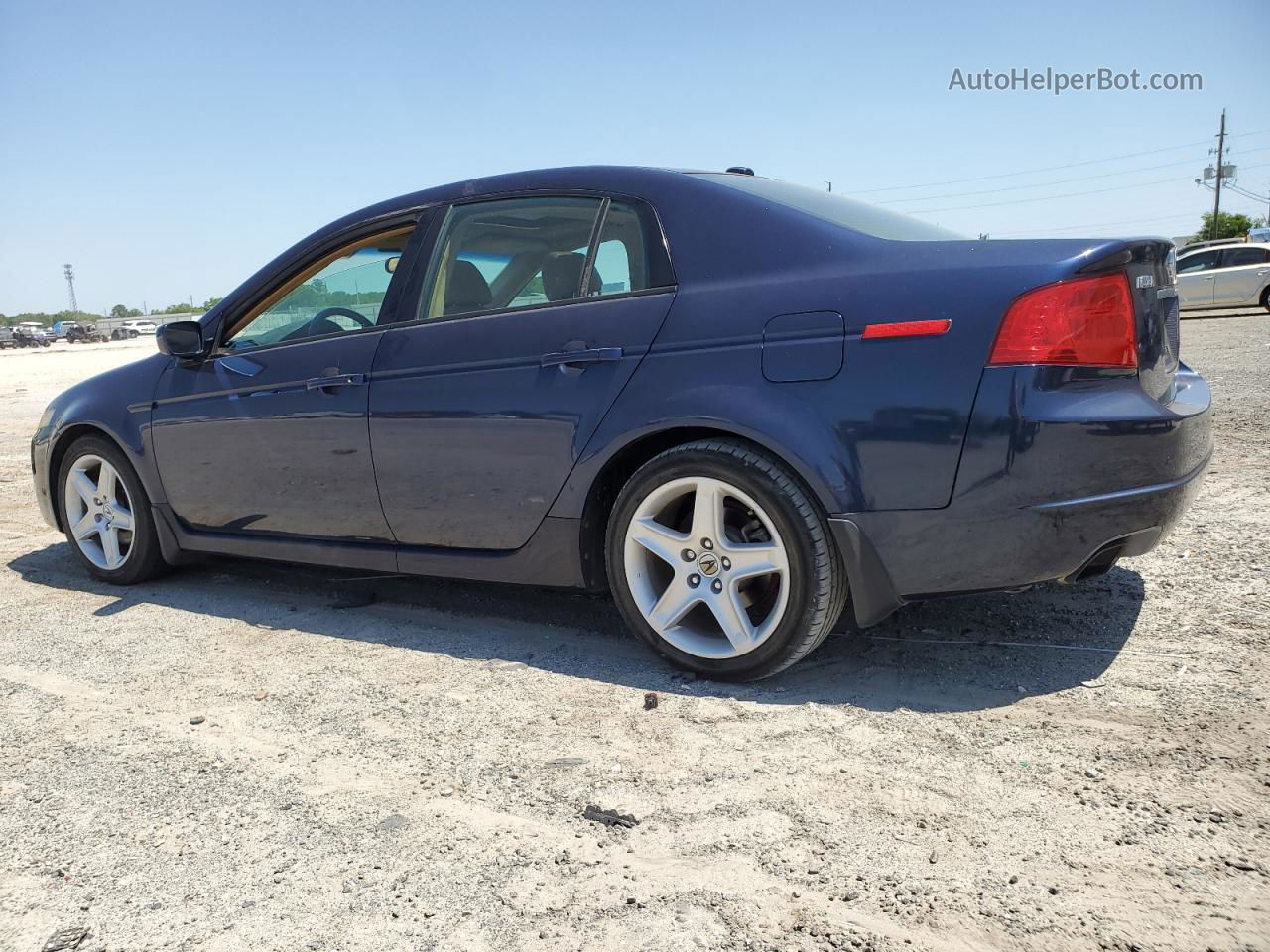 2005 Acura Tl  Blue vin: 19UUA66265A034876