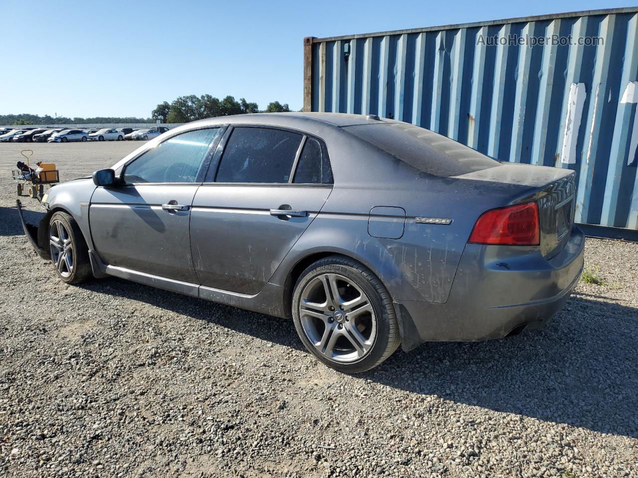 2005 Acura Tl  Gray vin: 19UUA66265A057414