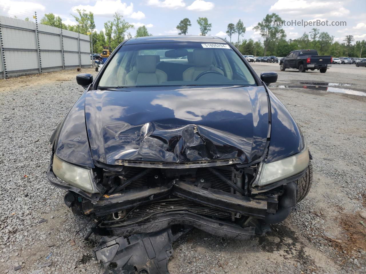 2005 Acura Tl  Black vin: 19UUA66265A059339