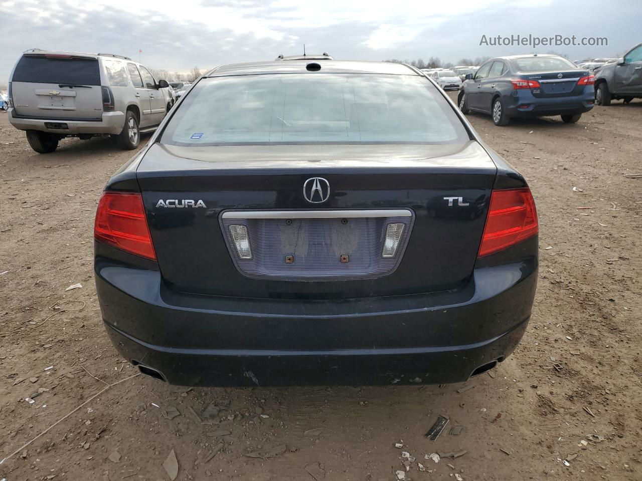 2005 Acura Tl  Black vin: 19UUA66265A066078