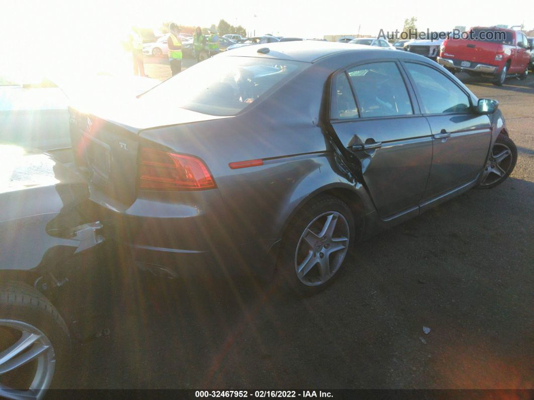 2005 Acura Tl Gray vin: 19UUA66265A066758