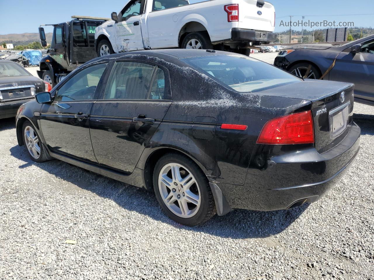 2005 Acura Tl  Black vin: 19UUA66265A081583