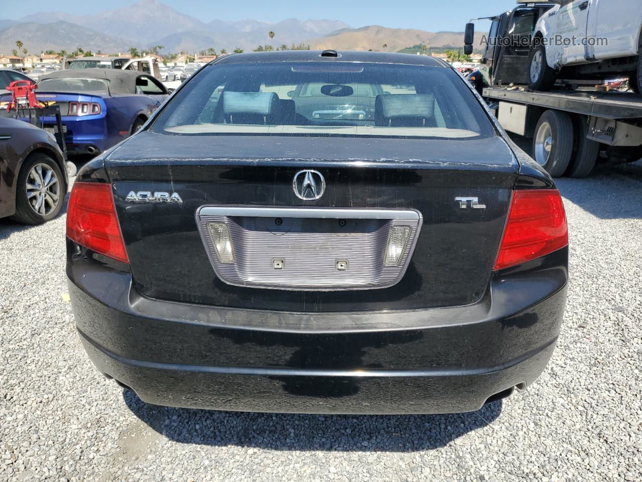 2005 Acura Tl  Black vin: 19UUA66265A081583