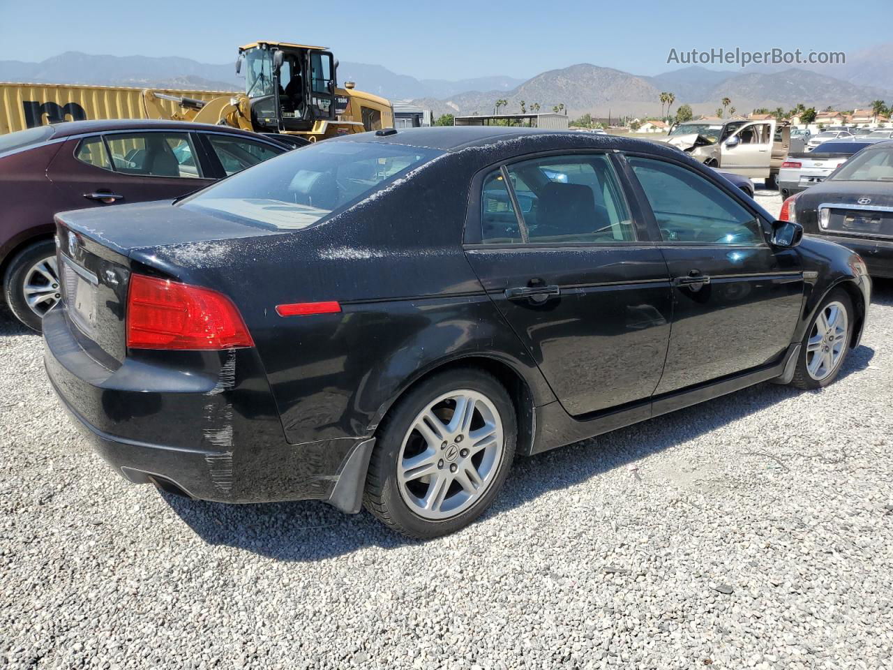 2005 Acura Tl  Black vin: 19UUA66265A081583