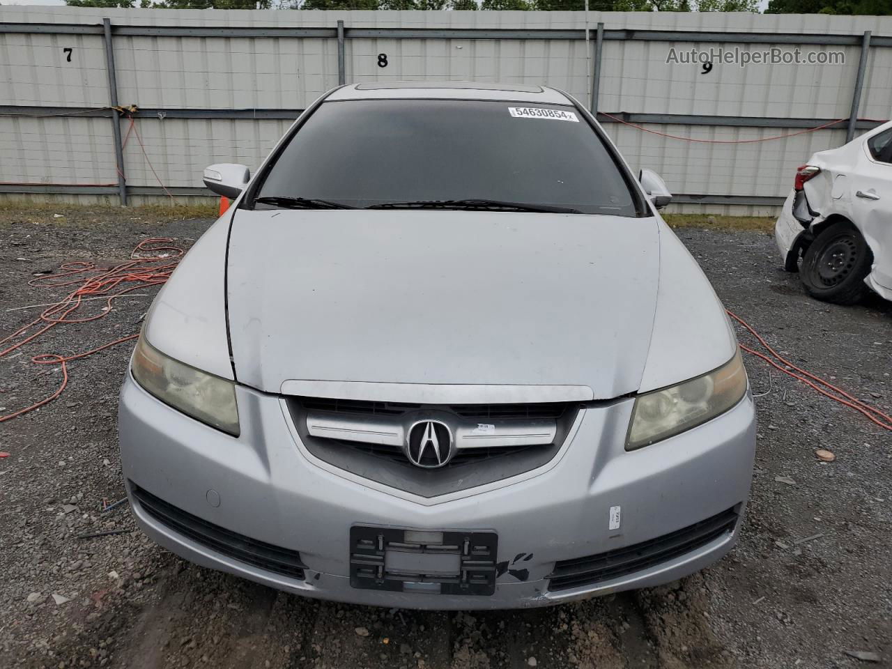 2008 Acura Tl Silver vin: 19UUA66268A008590