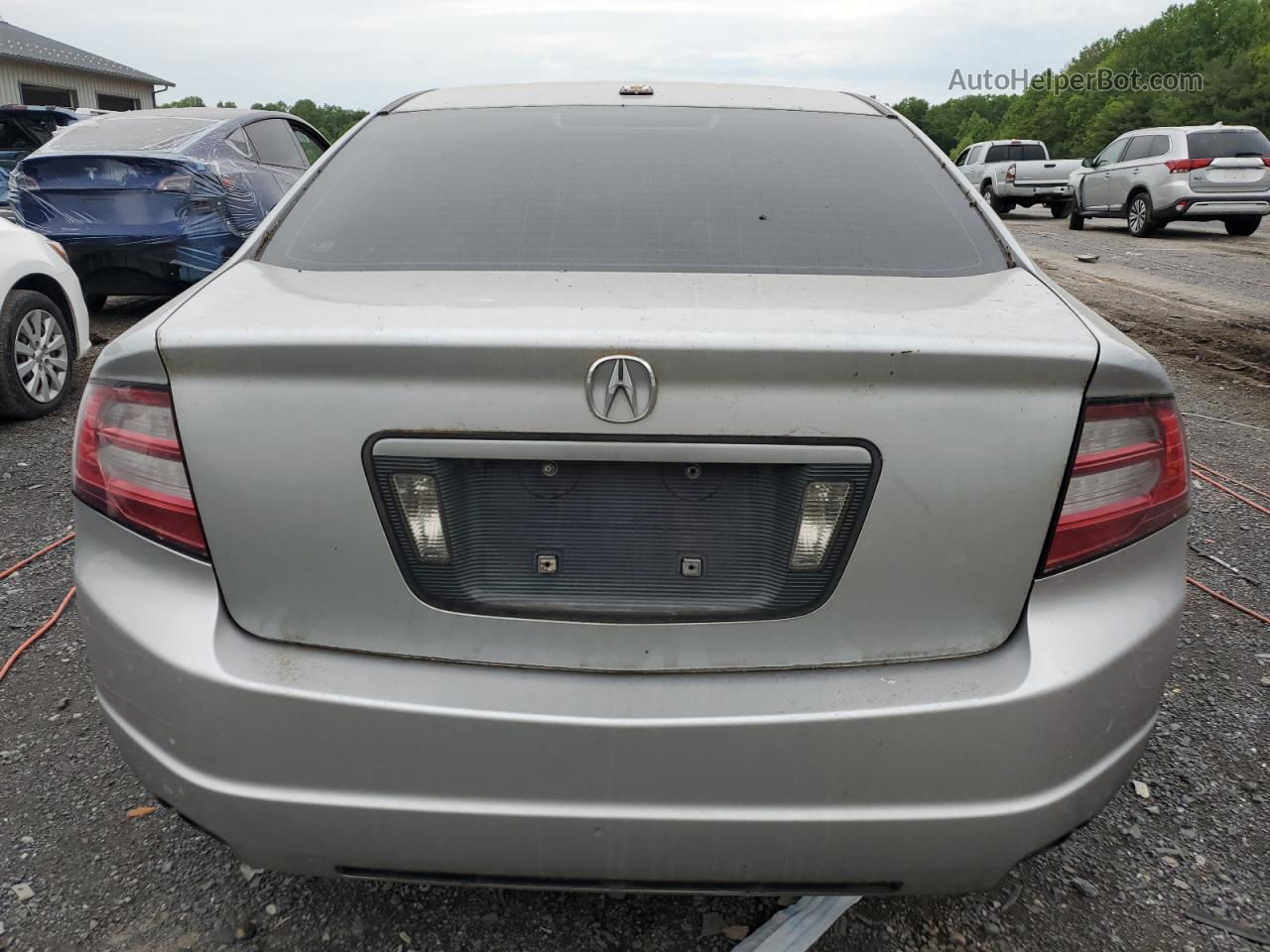 2008 Acura Tl Silver vin: 19UUA66268A008590