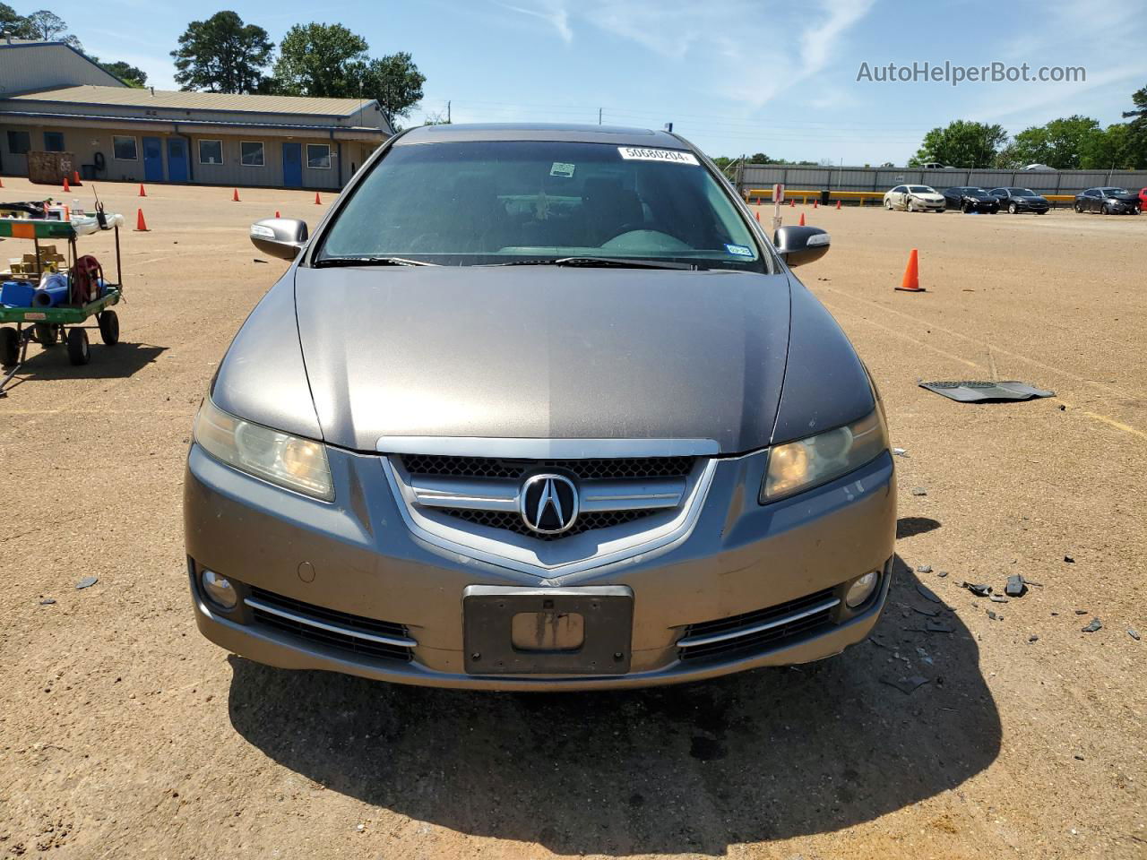 2008 Acura Tl  Gray vin: 19UUA66268A011988