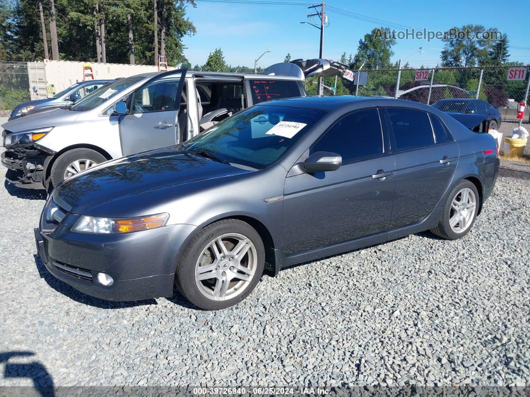 2008 Acura Tl 3.2 Gray vin: 19UUA66268A016608