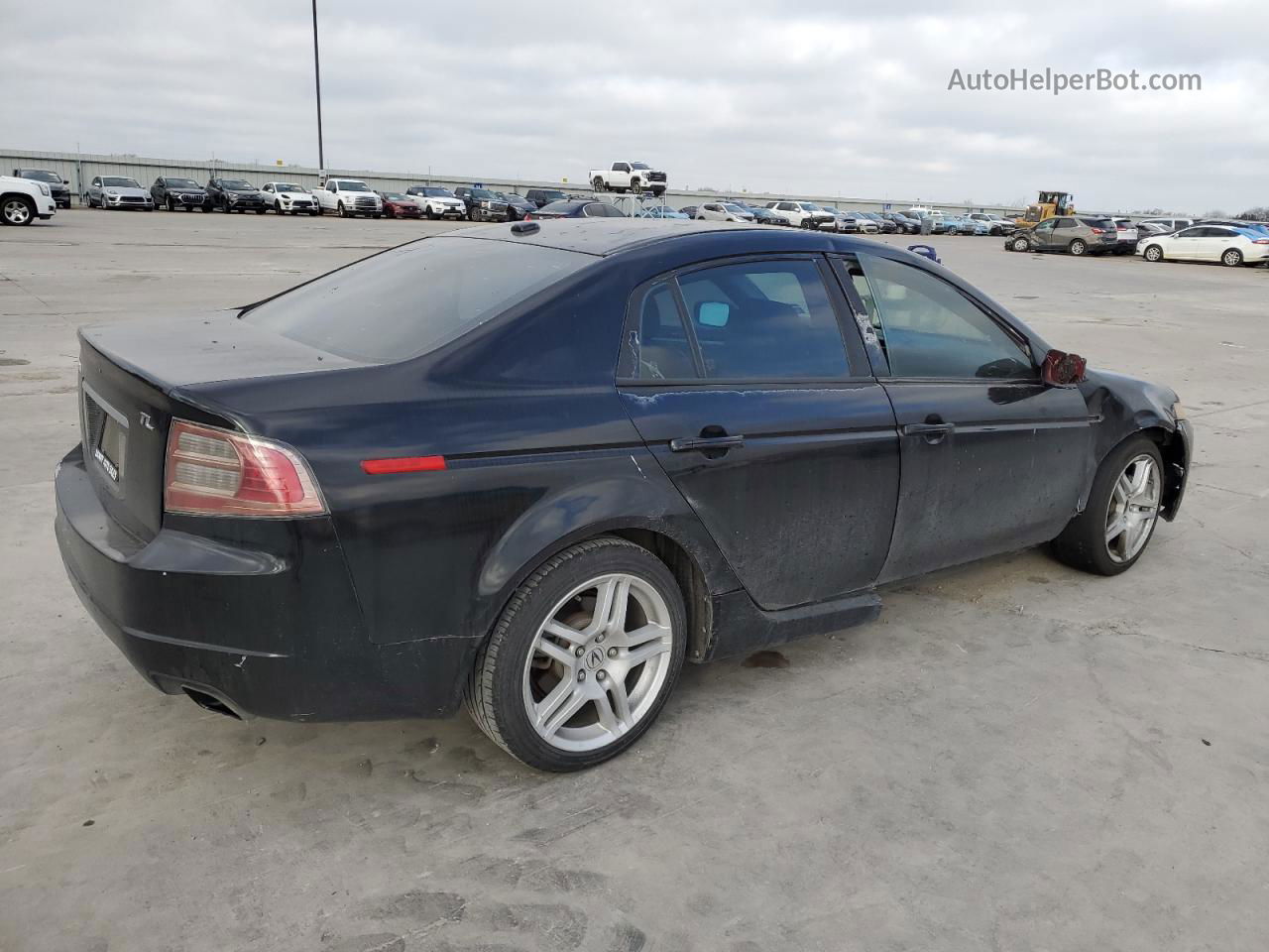 2008 Acura Tl  Black vin: 19UUA66268A019444