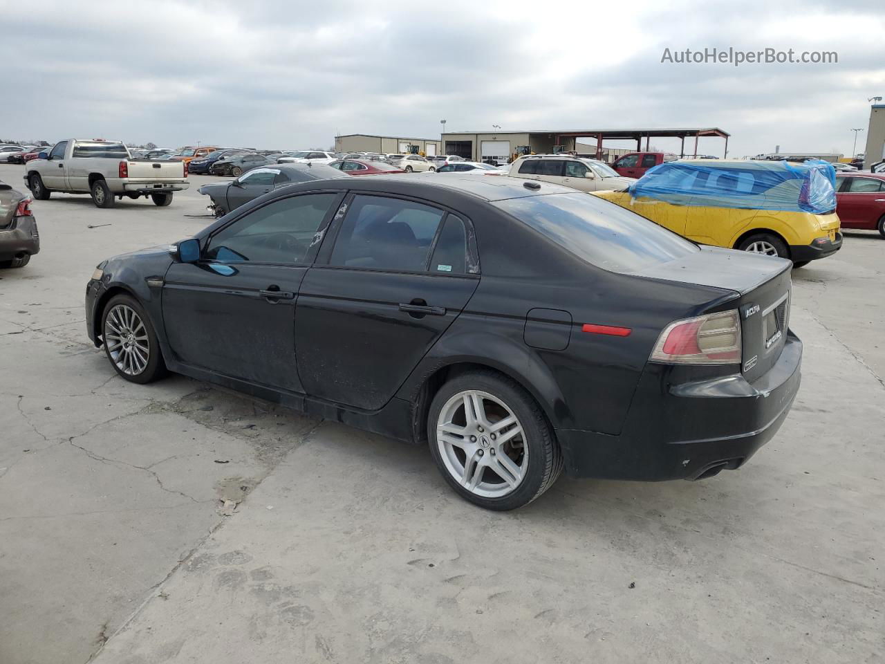 2008 Acura Tl  Black vin: 19UUA66268A019444