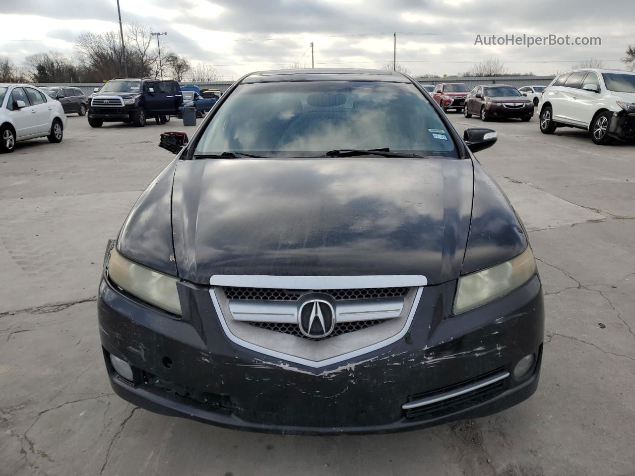 2008 Acura Tl  Black vin: 19UUA66268A019444