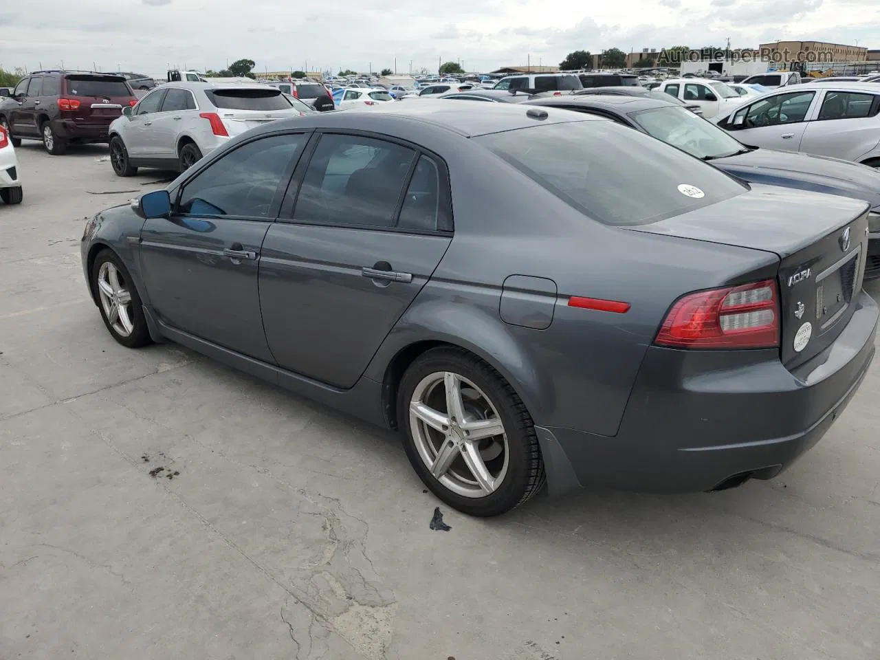 2008 Acura Tl  Gray vin: 19UUA66268A025647