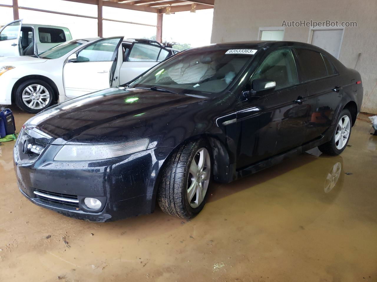 2008 Acura Tl  Black vin: 19UUA66268A026331