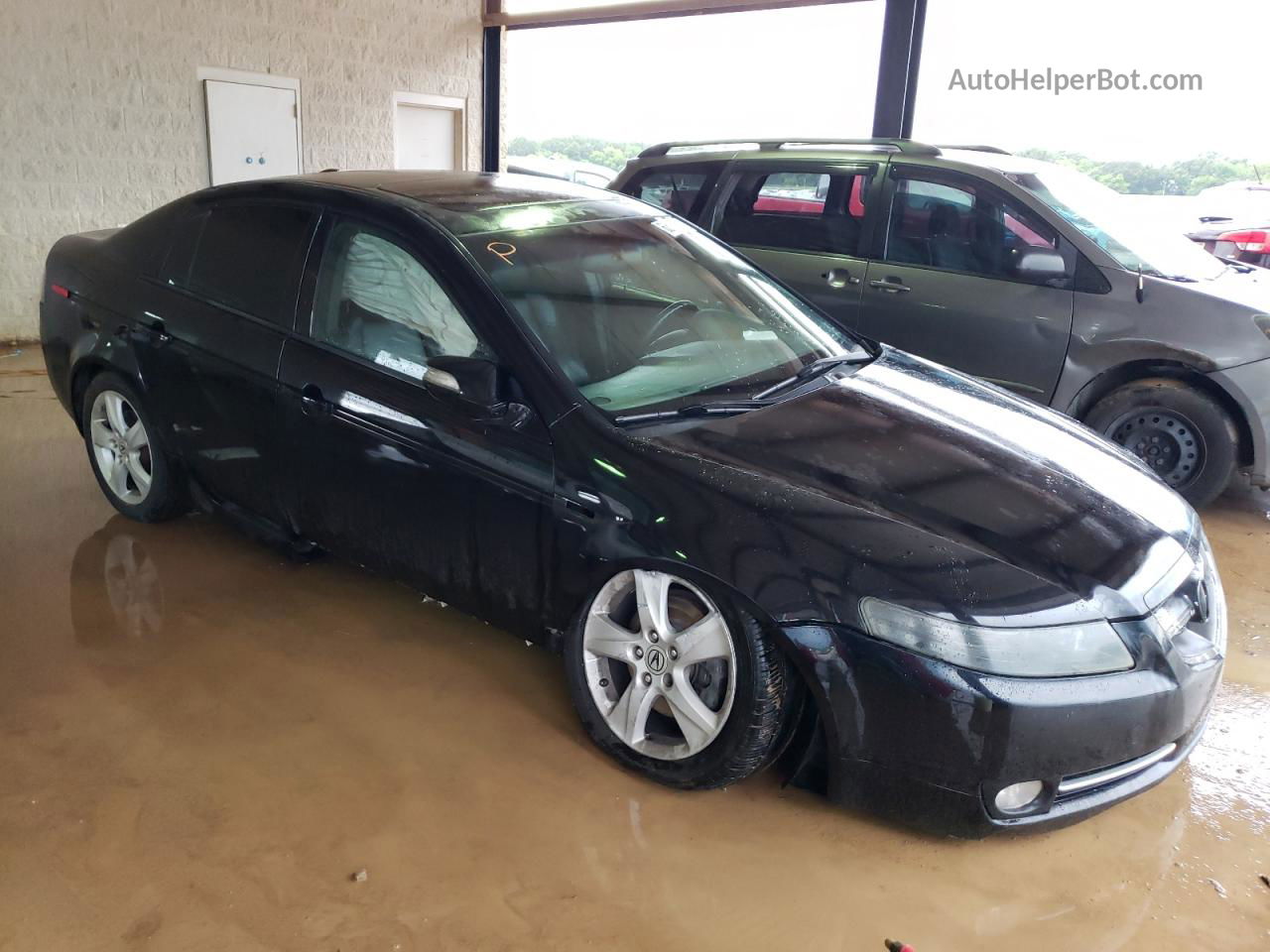 2008 Acura Tl  Black vin: 19UUA66268A026331