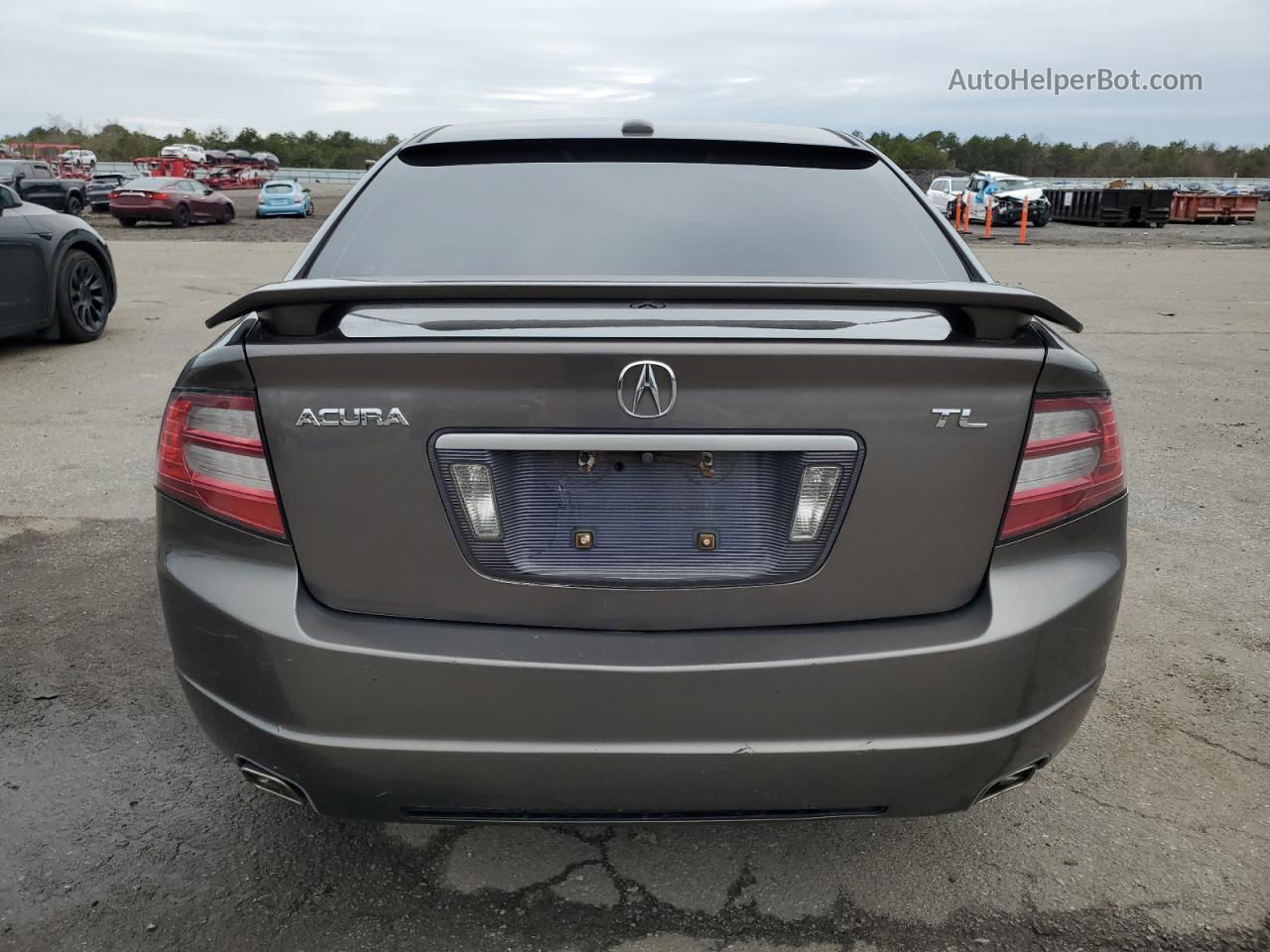 2008 Acura Tl  Gray vin: 19UUA66268A030444