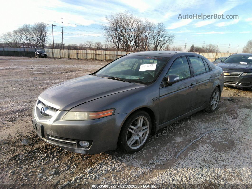 2008 Acura Tl   Gray vin: 19UUA66268A032033